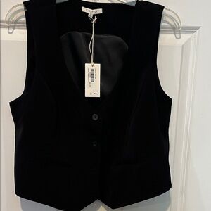 Z Supply Eleanor Twill Vest L nwt
